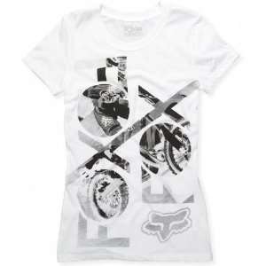 FOX Racing Juniors 54756 GENERATION MX Crew Tee T Shirt White S 
