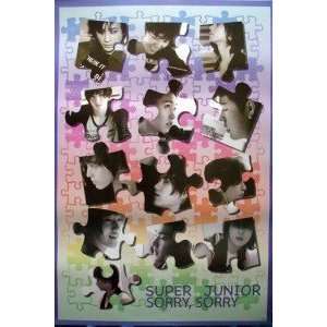   SuJu Siwon Kyuhyun (poster sent from USA in PVC pipe) 