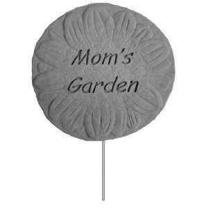   Cast Stone Garden Stake Moms Garden 02202: Patio, Lawn & Garden