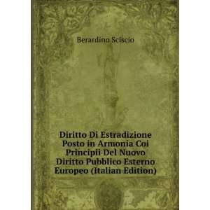   Pubblico Esterno Europeo (Italian Edition): Berardino Sciscio: Books