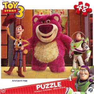   Toy Story 3 48 Piece Puzzle   Woody, Buzz, and Lotso: Toys & Games