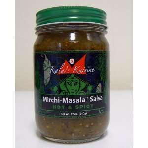 Mirchi Masala Salsa (Hot & Spicy):  Grocery & Gourmet Food