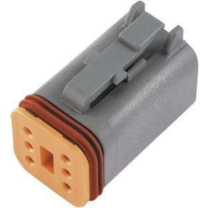  Novello Deutsch Wire Plug   6 Wire/Grey: Automotive