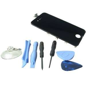  EPC iPhone 4S Black LCD Digitizer Touch Screen Assembly 