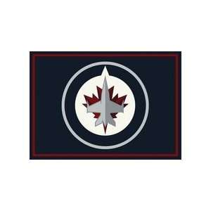  Winnipeg Jets 3 10 x 5 4 Team Spirit Area Rug: Sports 