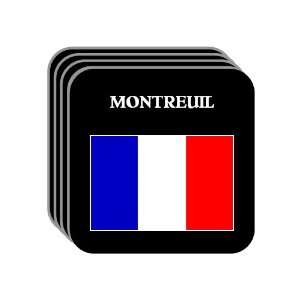  France   MONTREUIL Set of 4 Mini Mousepad Coasters 