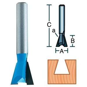  ROUTER BIT 17/32 14D DOVETAIL BIT 1/2 SHANK