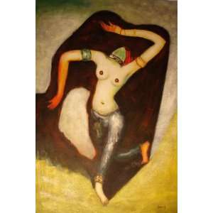  24X36 inch Kees Van Dongen Oil Painting Repro Indian 