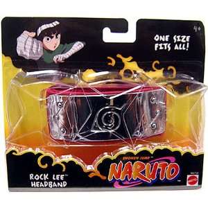  Naruto Headband Official Mattel Rock Lee Head Band: Toys 