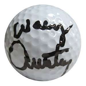  Wally Armstrong Autographed / Signed Golf Ball Everything 