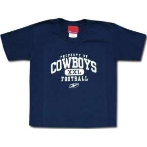 Dallas Cowboys Youth Property Of T Shirt:  Sports 