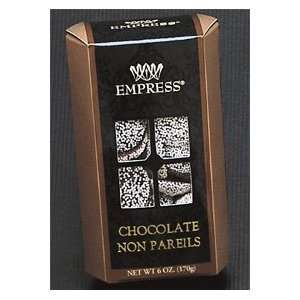 Dark Chocolate Non Pareils in Hexagon: Grocery & Gourmet Food