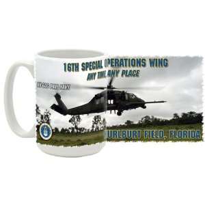  USAF 16th Special Opts Wing HH 60G Coffee Mug: Kitchen 