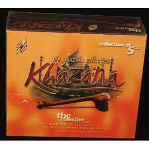    VIP Ghazals Collection Khazana 5 Disc CD Set: Everything Else