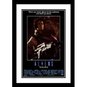  Aliens 32x45 Framed and Double Matted Movie Poster   Style 