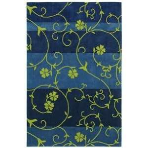  Shaw Loft 3K090 Nena Blue 07400 Rectangle 80 x 100 