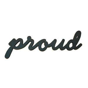   Wood Sign Decor for Home or Business Word: PROUD: Everything Else