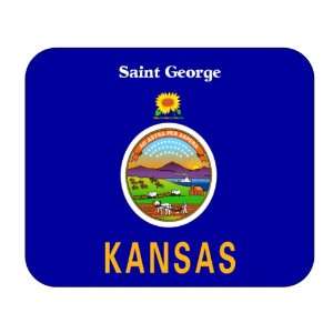  US State Flag   Saint George, Kansas (KS) Mouse Pad 