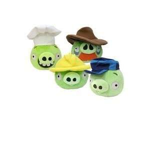  Angry Birds Pigs in Hats 6 Inch Plushie: Toys & Games