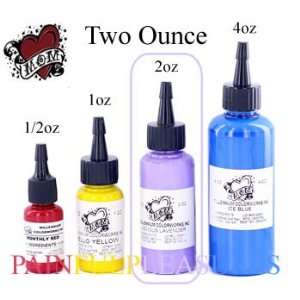   2oz Bottle   Pick Your Color  2oz 003 Agent Orange 