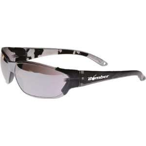   Floating Safety Sunglasses Smoke H Bomb Frame with Mirror Lens HF105