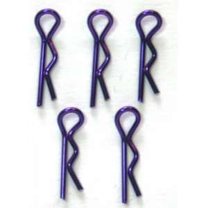  SMALL BODY CLIP 1/10   METALLIC PURPLE   5PCS.: Everything 