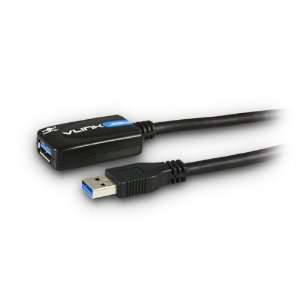  Vantec VLink USB 3.0 Active Repeater Cable, 5 Meters (CB 