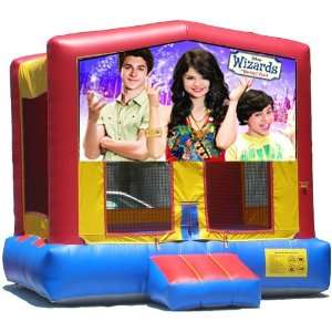 Wizards of Wavely Place Bounce House Inflatable Jumper Art Panel Theme 