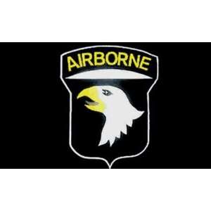  3x5 ft 101st Airborne Black Flag: Patio, Lawn & Garden