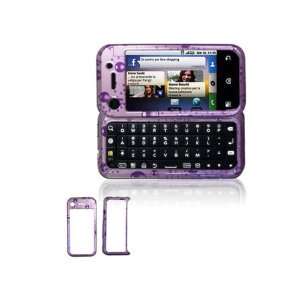  Motorola Backflip Graphic Case   Purple Raindrop: Cell 