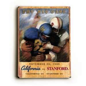   , Berkeley VS Stanford Wood Sign (9 x 12)(Solid) Everything Else