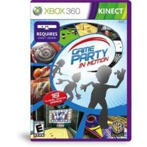    Exclusive Game Party In Motion KINECT By Warner Bros. Electronics