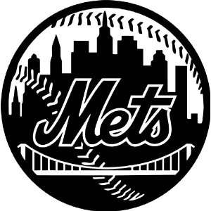  New York Mets MLB Vinyl Decal Sticker / 4 x 4 