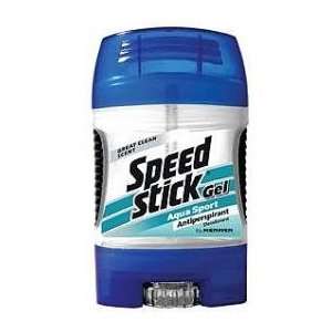  Speed Stick Antiperspirant Deodorant Gel Aqua Sport 3oz 