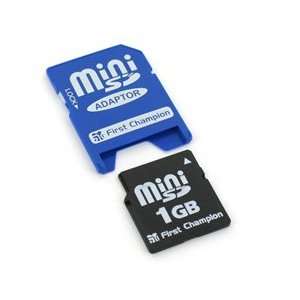  1 GB MiniSD Memory Card w/SD card adapter: Electronics