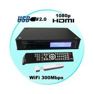  1080P HD Media Tank   Media Network SATA HDD Enclosure 