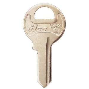  KABA ILCO 1092 M1 Key Blank,Brass,Type M1,4 Pin,PK 10 