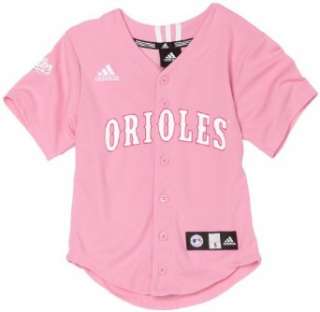   : MLB Baltimore Orioles Screen Print Baseball Jersey Girls Clothing