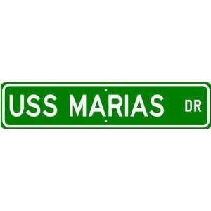  USS MARIAS AO 57 Street Sign   Navy: Sports & Outdoors