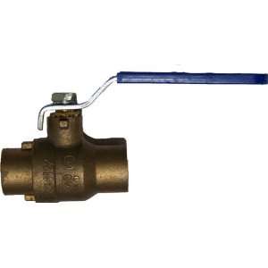 Aviditi 11027 2 Inch Full Port Ball Valve with Copper Sweat Ends, 2 