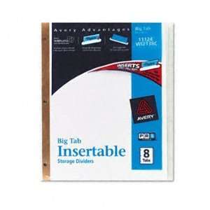  Avery   Worksaver Big Tab Paper Dividers Index,Bndr,11X8.5 