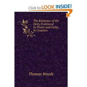   Deity Evidenced by Power and Unity in Creation Thomas Woods Books