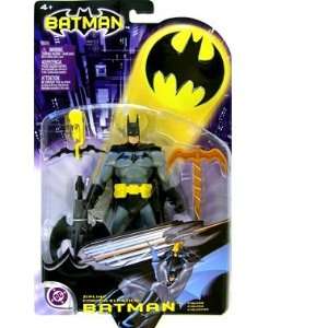  2003 Zipline Batman Figure (Black and Gray Outfit) Toys 