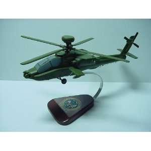 Large Scale 17.5 inches long AH 64LB Apache Longbow Helicopter Hand 