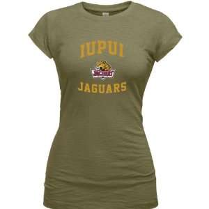   Jaguars Olive Womens Aptitude Vintage T Shirt: Sports & Outdoors