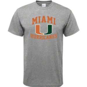    Miami Hurricanes Sport Grey Aptitude T Shirt: Sports & Outdoors