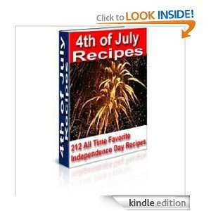 4th of July Recipes Cookbook Ebook Tony Swinton  Kindle 