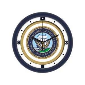    U.S. Navy MILITARY 12In Collegiate Wall Clock: Sports & Outdoors