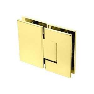 Brass 180 Degree Glass to Glass Positive Close Vienna Hinge by CR 