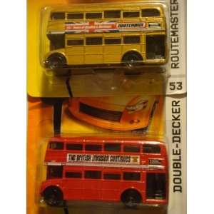 Matchbox Routemaster Double Decker Bus Set: 55th Anniversary Edition 